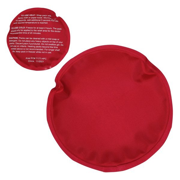 Round Nylon-Covered Hot & Cold Pack