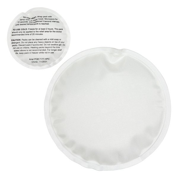 Round Nylon-Covered Hot & Cold Pack