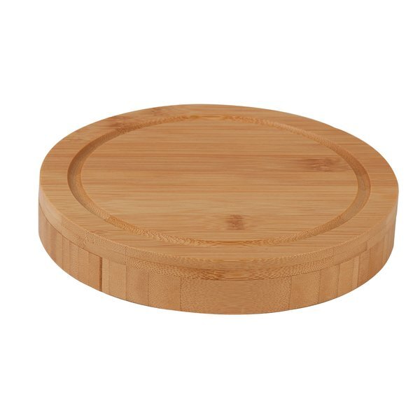 Swivel Top 5-Piece Bamboo Cheese Board Set