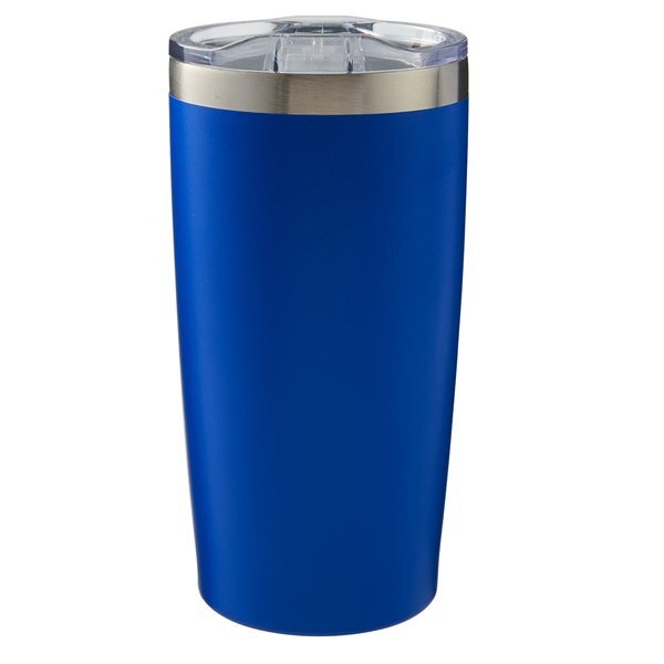 Everest Powder Coated Vacuum Insulated Stainless Steel Tumbler, 20oz.