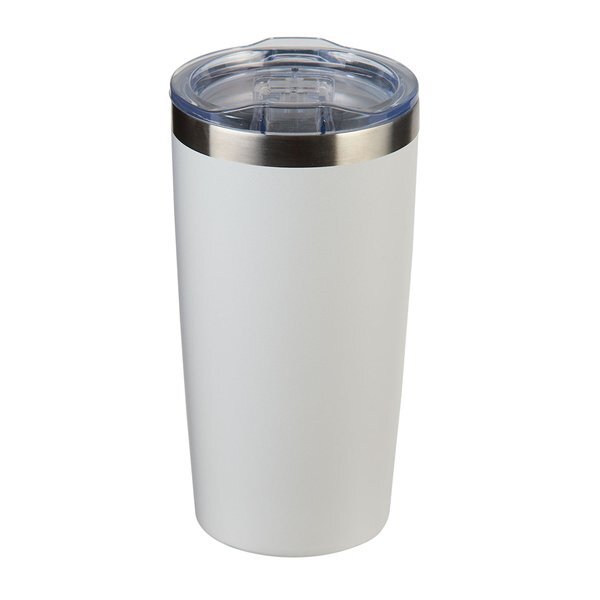 Everest Powder Coated Vacuum Insulated Stainless Steel Tumbler, 20oz.