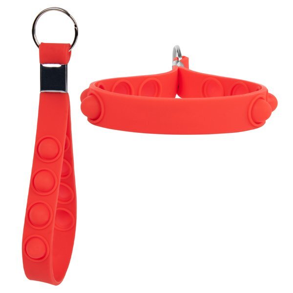 Push Pop Stress Reliever Key Chain