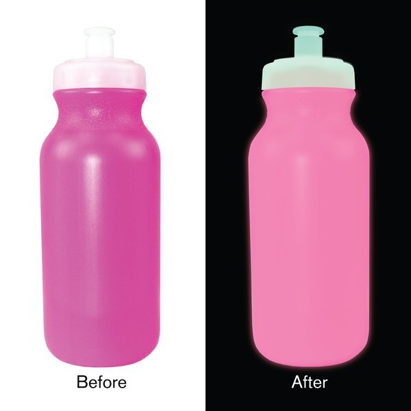 Nite Glow Value Cycle Bottle w/ Push 'N Pull Cap, 20oz.