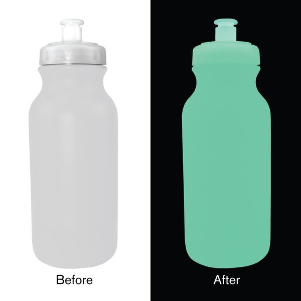 Nite Glow Value Cycle Bottle w/ Push 'N Pull Cap, 20oz.