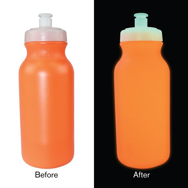 Nite Glow Value Cycle Bottle w/ Push 'N Pull Cap, 20oz.