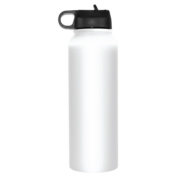 Memphis Vacuum Insulated Sports Bottle w/ Straw Lid, 32oz.