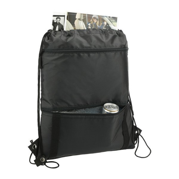 Adventure Insulated Nylon Drawstring Bag