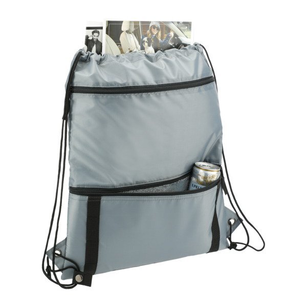 Adventure Insulated Nylon Drawstring Bag