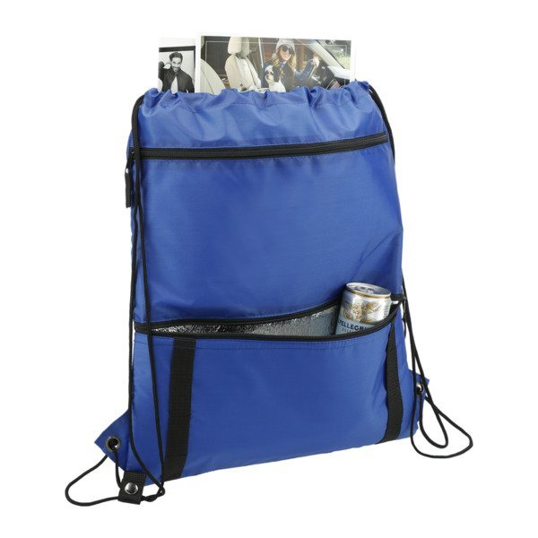 Adventure Insulated Nylon Drawstring Bag