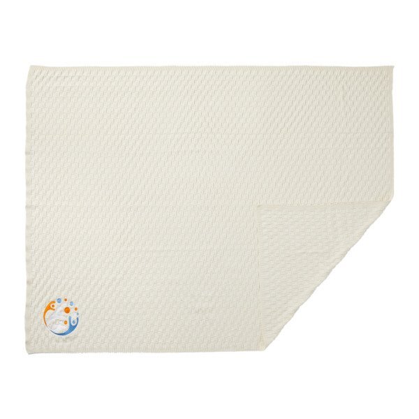 Made*Here New York® Basketweave Cotton Blanket, 50" x 60"