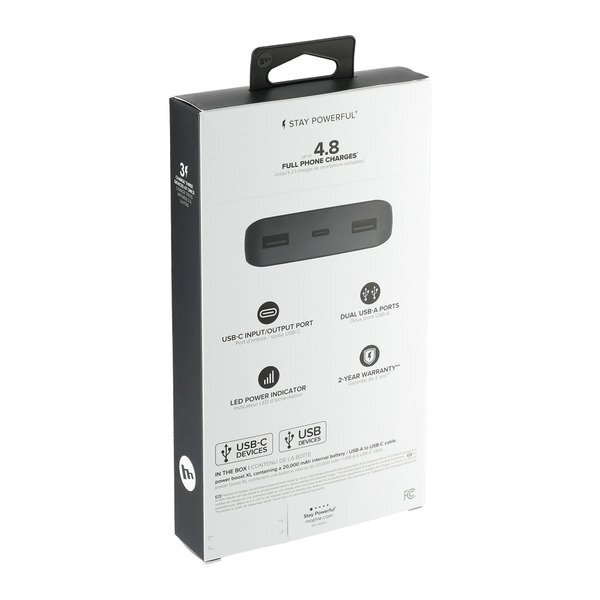 mophie® Power Boost Power Bank, 20,000mAh