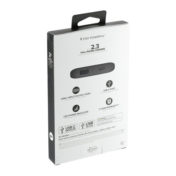 mophie® Power Boost Power Bank, 10,000mAh