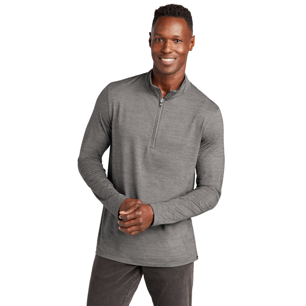 TravisMathew® Crestview Poly/Cotton Men's 1/4 Zip