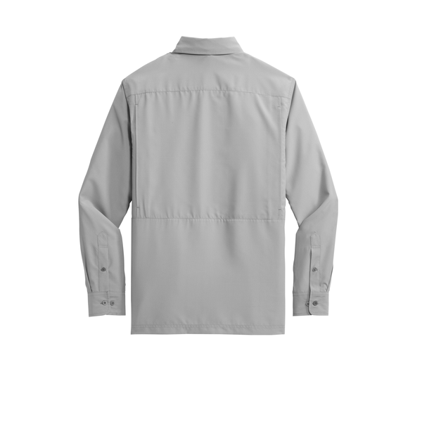 Port Authority® UV Daybreak Polyester Poplin Long Sleeve Men's Shirt