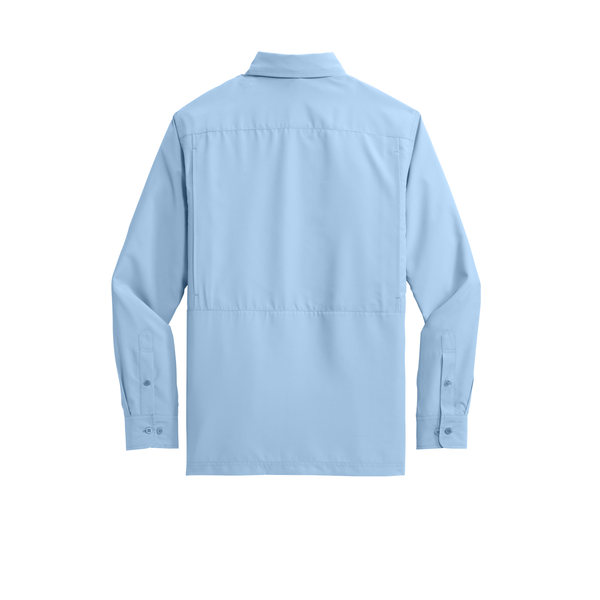Port Authority® UV Daybreak Polyester Poplin Long Sleeve Men's Shirt