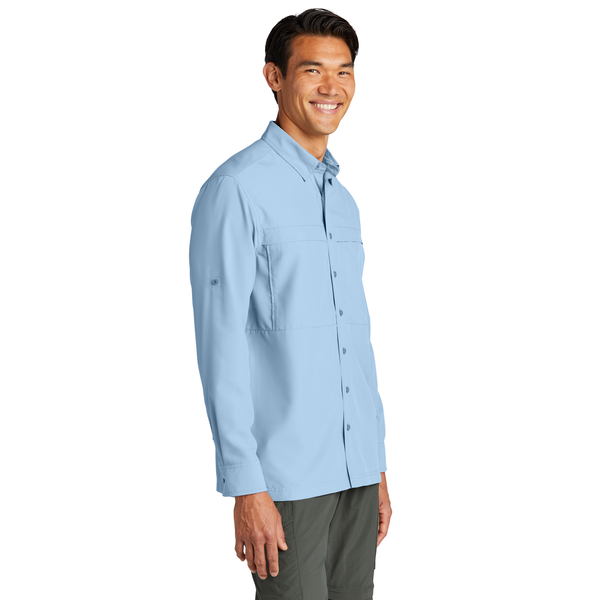 Port Authority® UV Daybreak Polyester Poplin Long Sleeve Men's Shirt