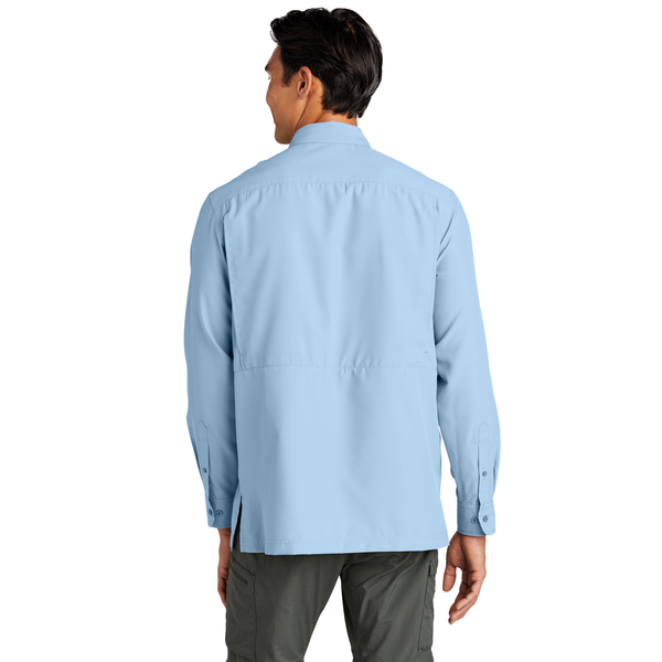 Port Authority® UV Daybreak Polyester Poplin Long Sleeve Men's Shirt