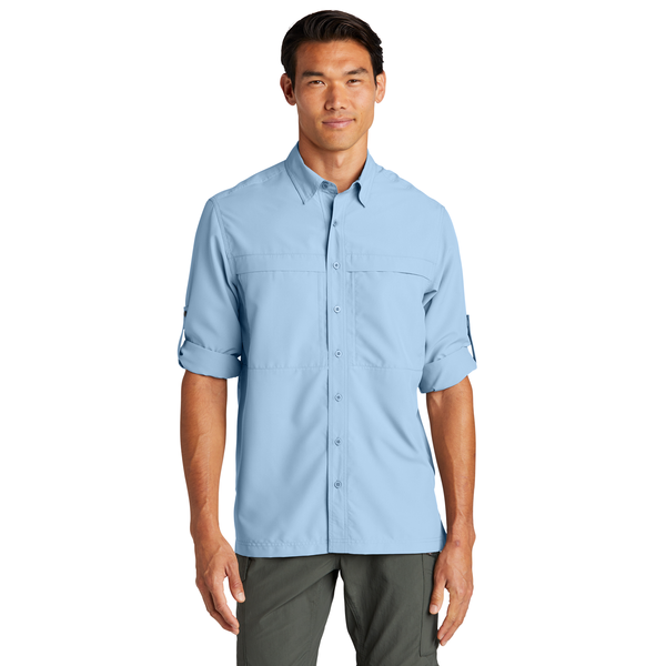 Port Authority® UV Daybreak Polyester Poplin Long Sleeve Men's Shirt