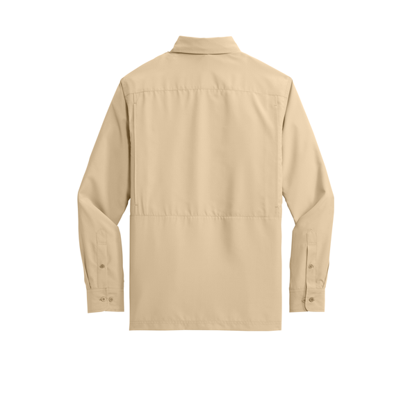 Port Authority® UV Daybreak Polyester Poplin Long Sleeve Men's Shirt