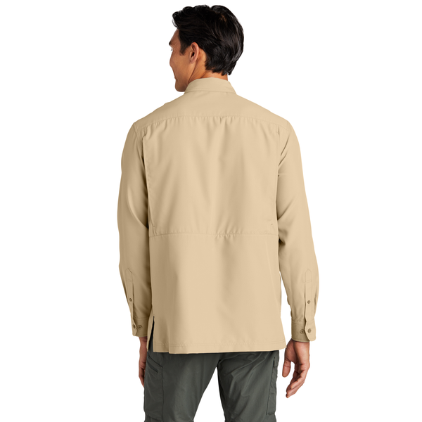 Port Authority® UV Daybreak Polyester Poplin Long Sleeve Men's Shirt