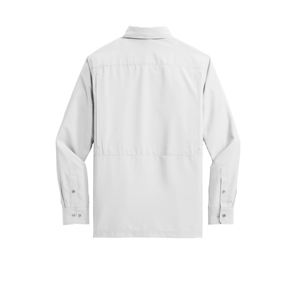 Port Authority® UV Daybreak Polyester Poplin Long Sleeve Men's Shirt