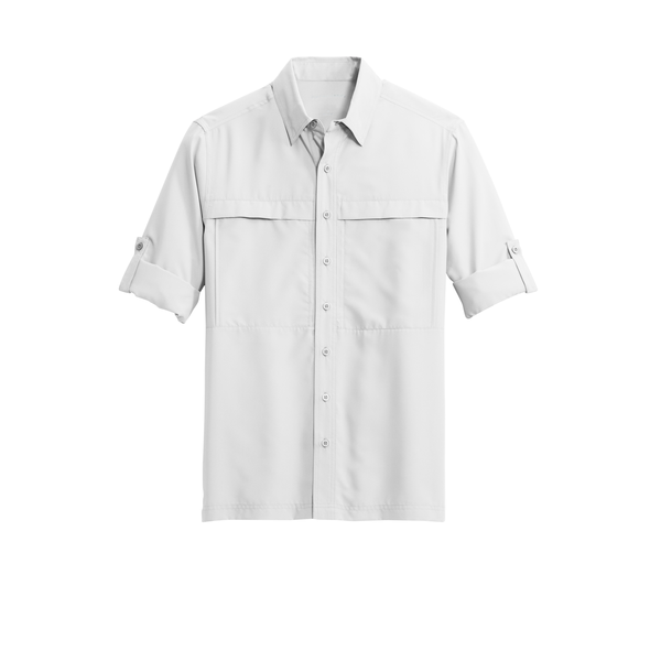 Port Authority® UV Daybreak Polyester Poplin Long Sleeve Men's Shirt