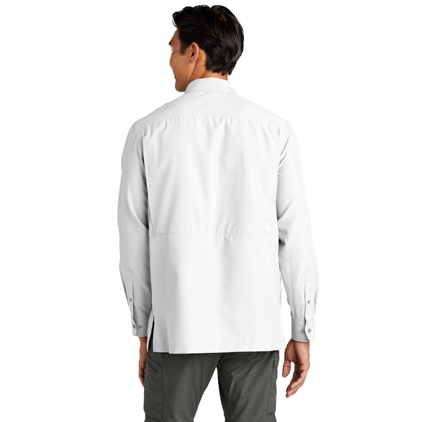 Port Authority® UV Daybreak Polyester Poplin Long Sleeve Men's Shirt