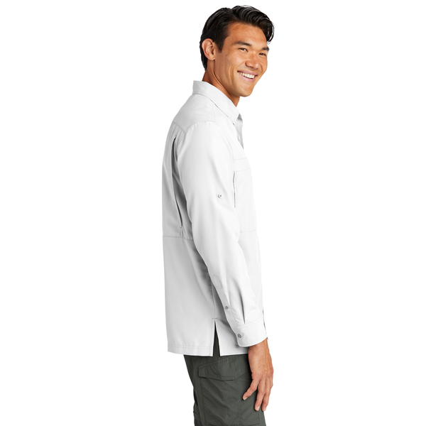 Port Authority® UV Daybreak Polyester Poplin Long Sleeve Men's Shirt