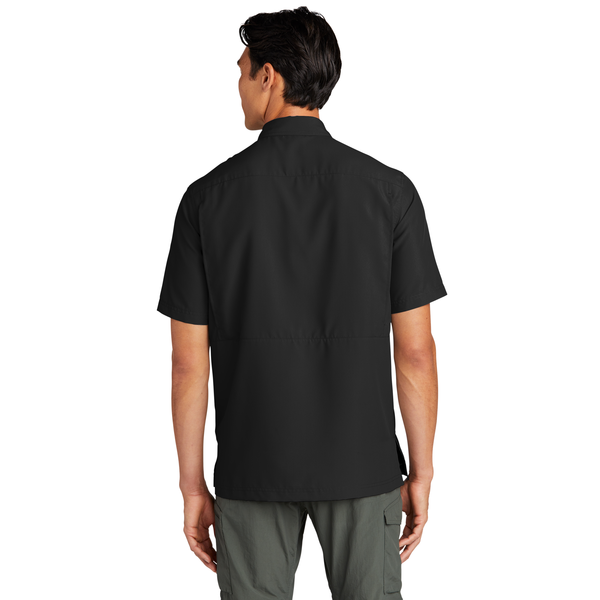 Port Authority® UV Daybreak Polyester Poplin Short Sleeve Men's Shirt