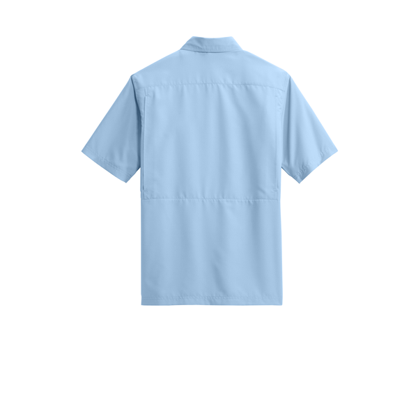 Port Authority® UV Daybreak Polyester Poplin Short Sleeve Men's Shirt
