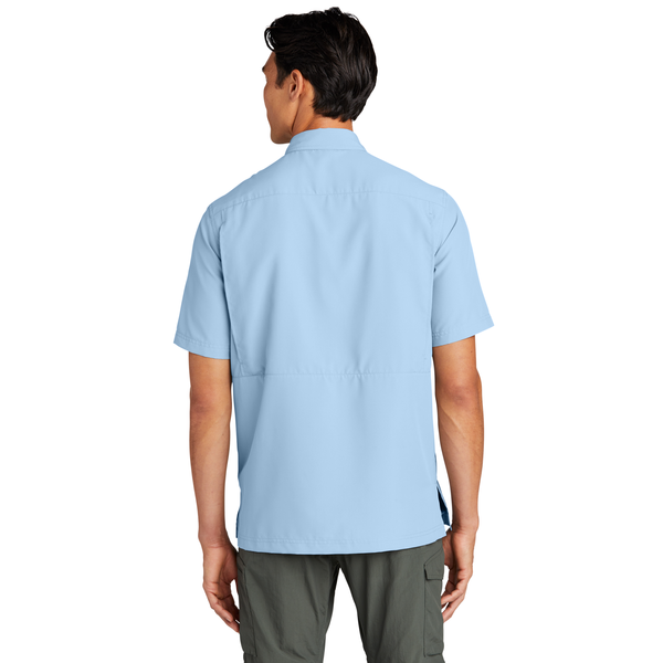 Port Authority® UV Daybreak Polyester Poplin Short Sleeve Men's Shirt