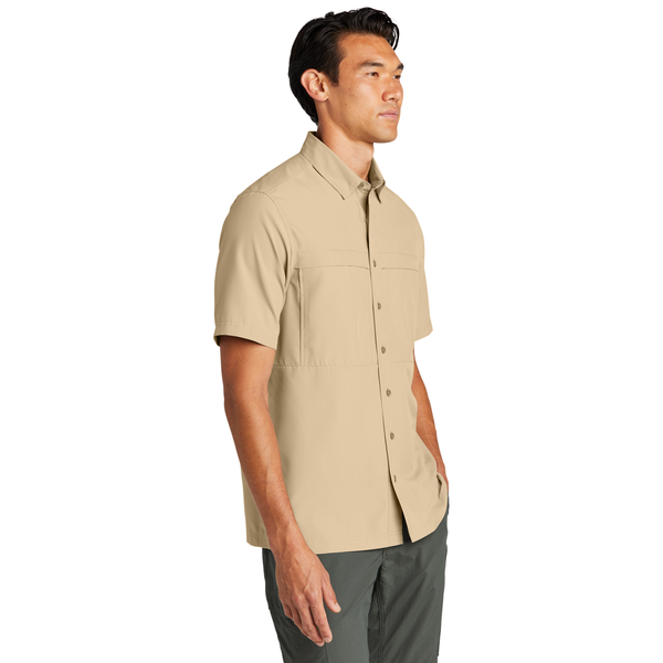 Port Authority® UV Daybreak Polyester Poplin Short Sleeve Men's Shirt