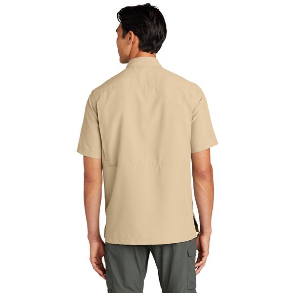 Port Authority® UV Daybreak Polyester Poplin Short Sleeve Men's Shirt