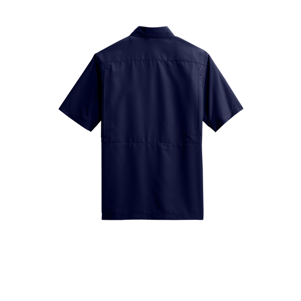 Port Authority® UV Daybreak Polyester Poplin Short Sleeve Men's Shirt