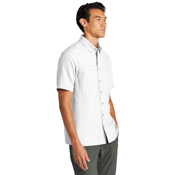 Port Authority® UV Daybreak Polyester Poplin Short Sleeve Men's Shirt