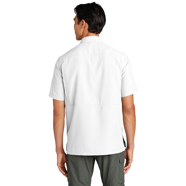 Port Authority® UV Daybreak Polyester Poplin Short Sleeve Men's Shirt