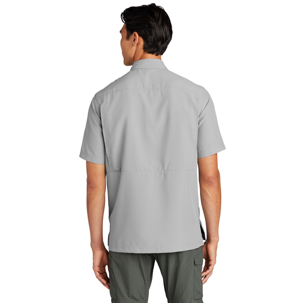 Port Authority® UV Daybreak Polyester Poplin Short Sleeve Men's Shirt