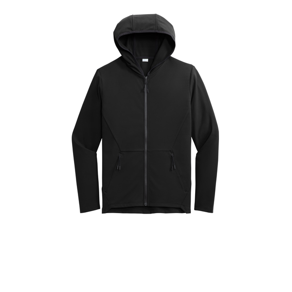 Sport-Tek® Circuit Poly Hooded Men's Full-Zip