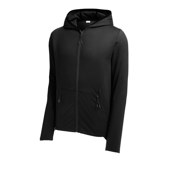 Sport-Tek® Circuit Poly Hooded Men's Full-Zip