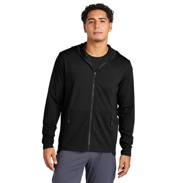 Sport-Tek® Circuit Poly Hooded Men's Full-Zip
