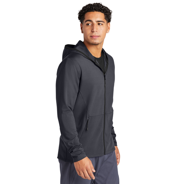 Sport-Tek® Circuit Poly Hooded Men's Full-Zip