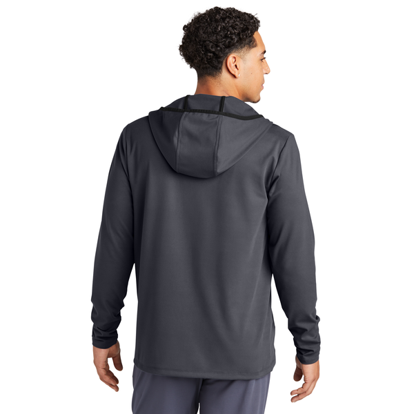 Sport-Tek® Circuit Poly Hooded Men's Full-Zip