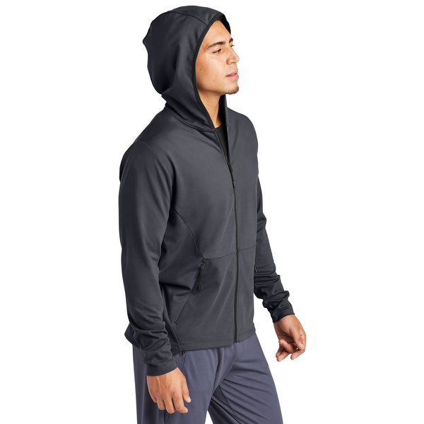 Sport-Tek® Circuit Poly Hooded Men's Full-Zip