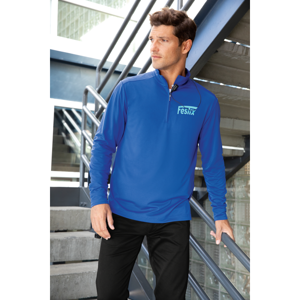 Port Authority® C-FREE™ Recycled Polyester Snag-Proof Men's 1/4 Zip