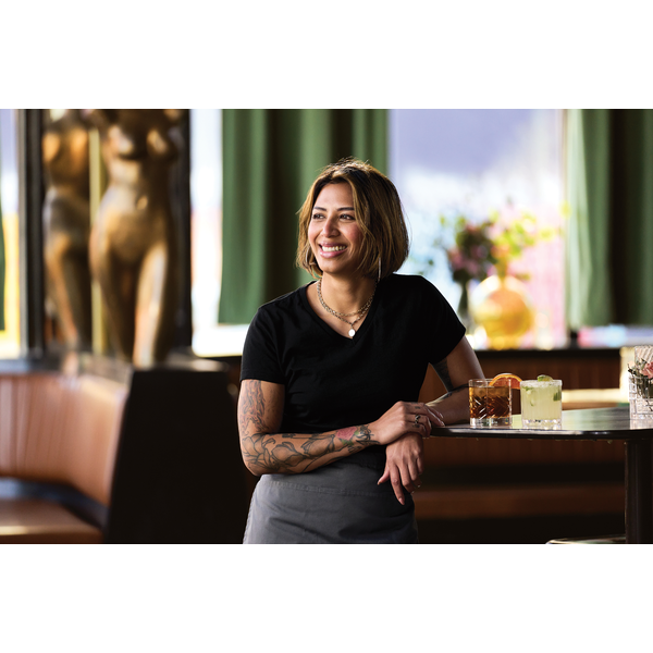 Volunteer Knitwear™ Daily Cotton Ladies' V-Neck Tee