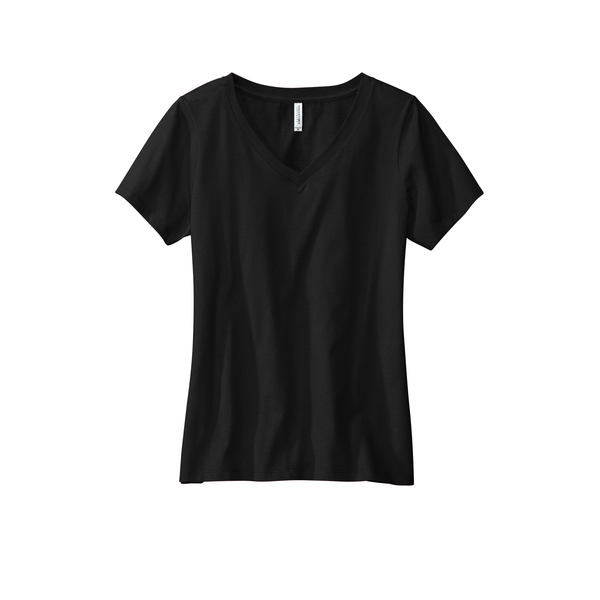 Volunteer Knitwear™ Daily Cotton Ladies' V-Neck Tee