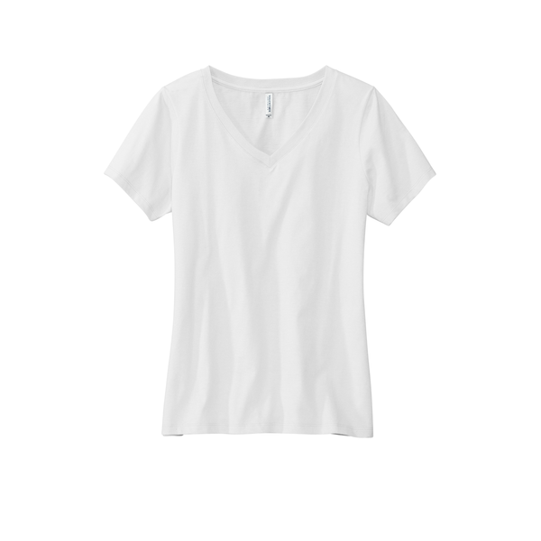 Volunteer Knitwear™ Daily Cotton Ladies' V-Neck Tee