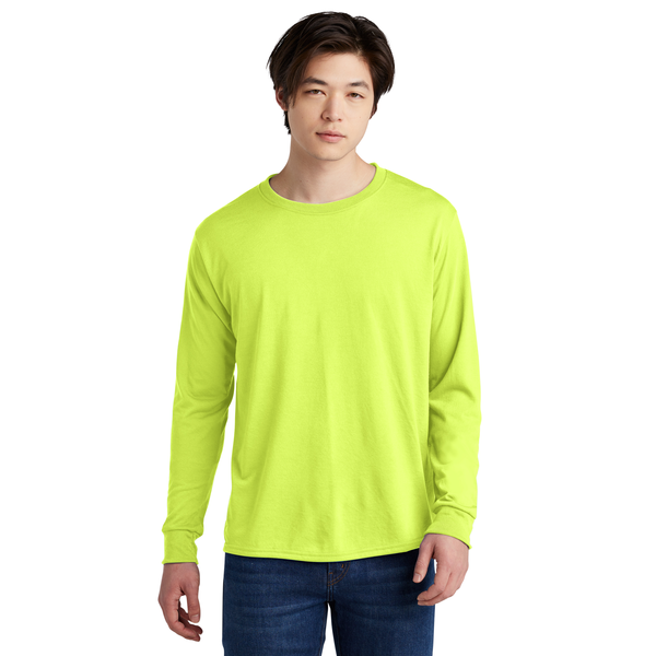 Jerzees® Dri-Power® Polyester Long Sleeve Unisex T-Shirt