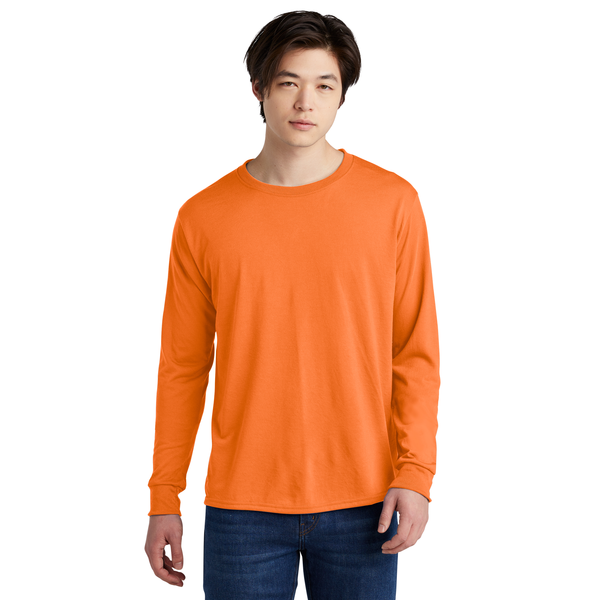 Jerzees® Dri-Power® Polyester Long Sleeve Unisex T-Shirt