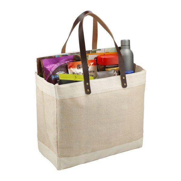 Westover Premium Jute & Cotton Market Tote